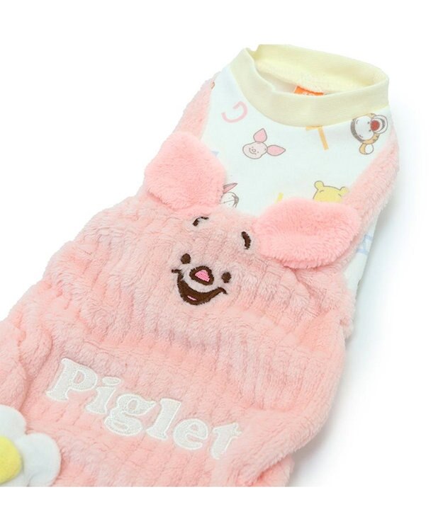 PET PARADISE  ディズニー くまのプーさん ピグレット ロンパース小型犬 ピンク