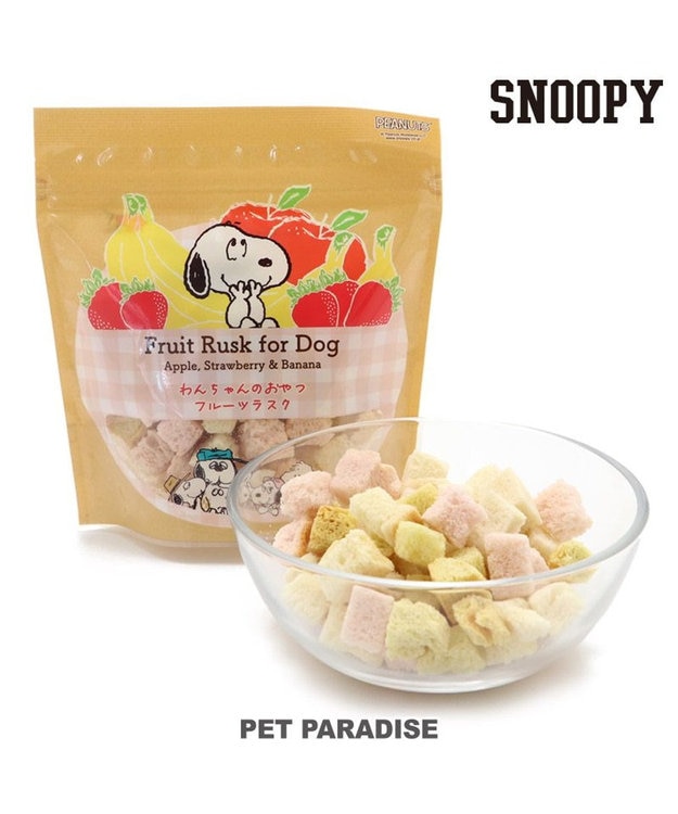 PET PARADISE スヌーピー フルーツ ラスク 30g -