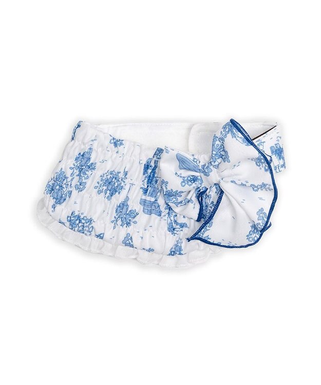 PET PARADISE ペットパラダイス クールバンダナ 《トワルドジュイ》 小型犬 ホワイト×ブルー