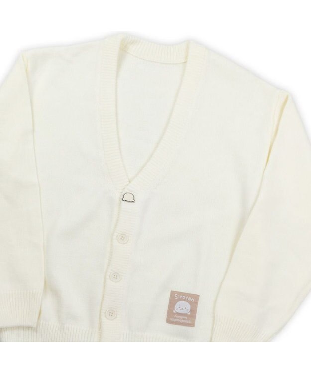 Mother garden しろたん ホワイトカーディガン ユニセックス オフホワイト