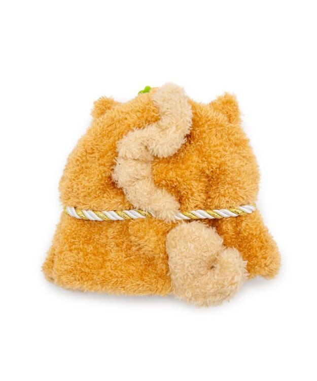 Mother garden しろたん ついてきちゃうしろたん マスコット 着せ替え服 午年 《茶》 単品 茶