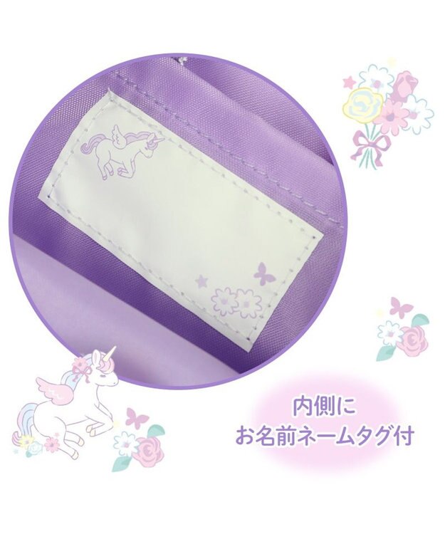 Mother garden マザーガーデン ユニコーン お着替え巾着リュック 《フラワー柄》 フラワー柄