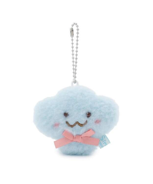 Mother garden しろたん フラットチーク キーホルダー 《しぇる》 単品 しぇる