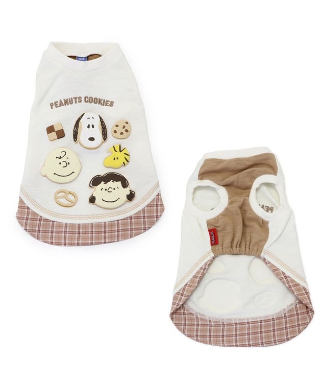 PET PARADISE スヌーピー トレーナー アイシングクッキー 《ホワイト》 中型犬 小型犬 ホワイト