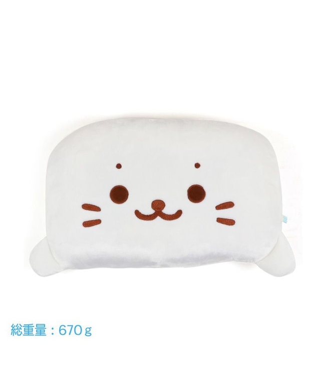 しろたん 顔 ウレタン枕 / Mother garden | 【通販】雑貨と