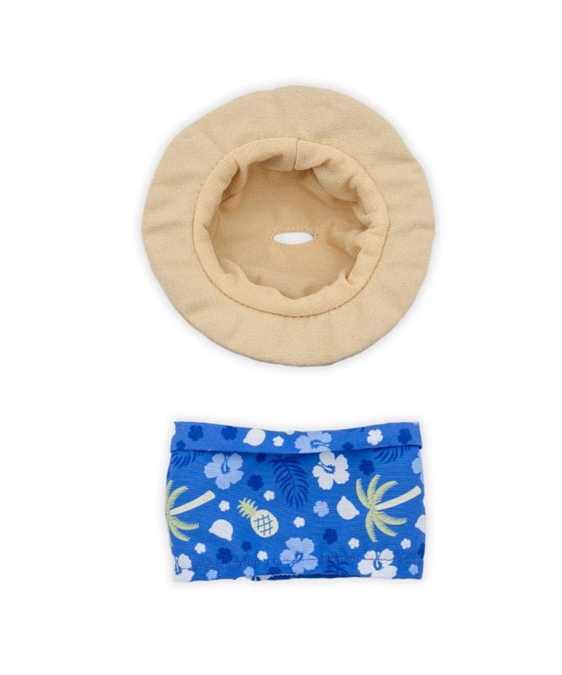 しろたん ついてきちゃうしろたん マスコット 着せ替え服