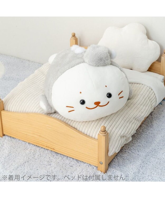 Mother garden しろたん  抱き枕カバー パジャマ 55cm用 0