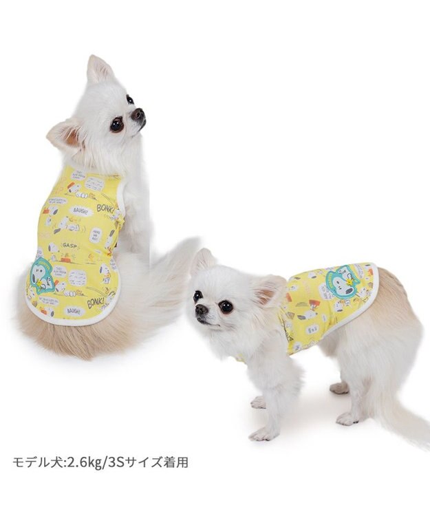 PET PARADISE スヌーピー ウッドストック はじめて タンクトップ 超小型犬 小型犬 イエロー