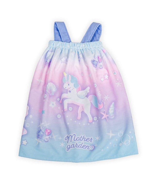 Mother garden マザーガーデン ユニコーン 水泳 ラップタオル 60cm ユニコーン
