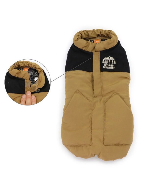 PET PARADISE ペットパラダイス 遠赤外線 エアベスト  《ブラウン》 小型犬 ブラウン