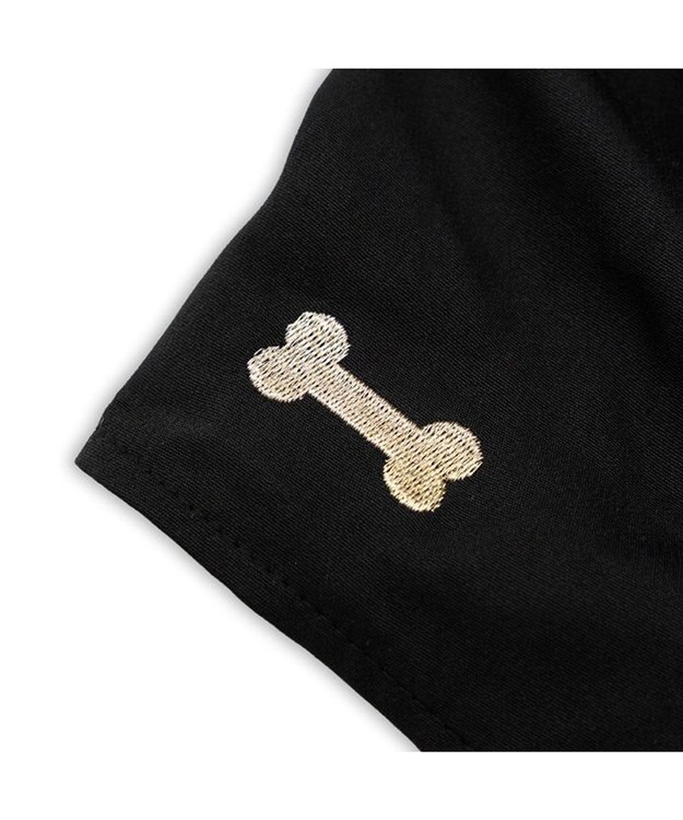 PET PARADISE ペットパラダイス 紋付き刺繍袴 中型犬 大型犬 ブラック×ホワイト