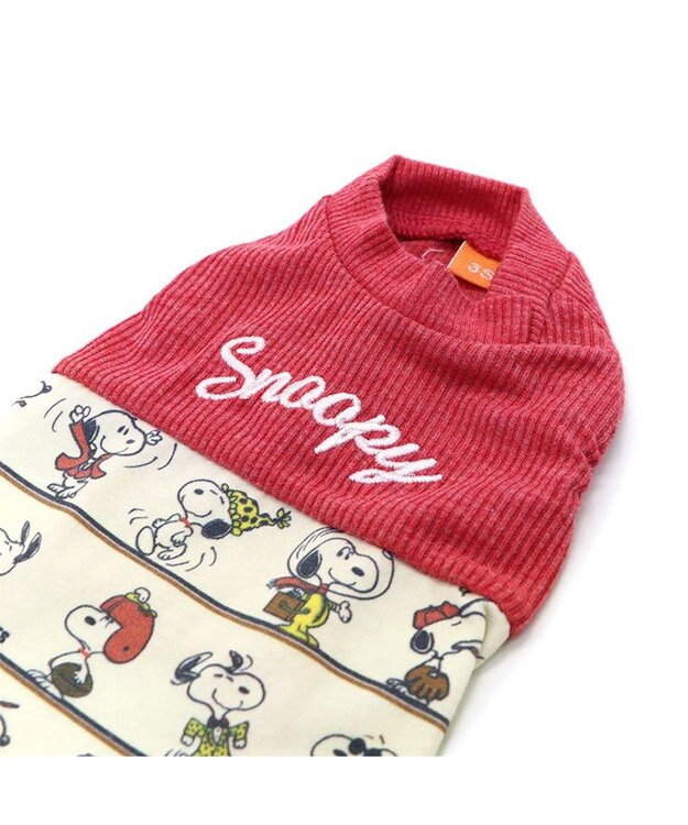 PET PARADISE スヌーピー パッチ付き タンクトップ 《レッド》【小型犬】 レッド