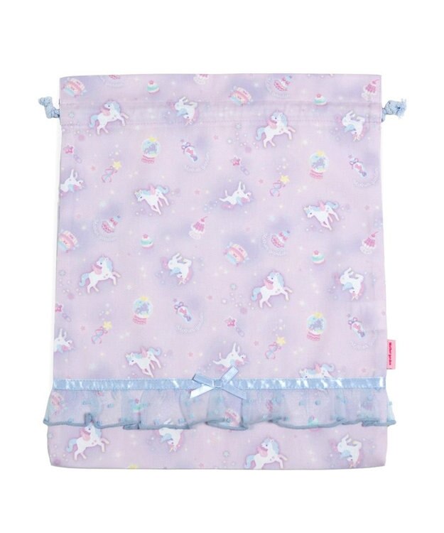 Mother garden マザーガーデン ユニコーン 巾着 大《ファンシー柄》 ファンシー柄
