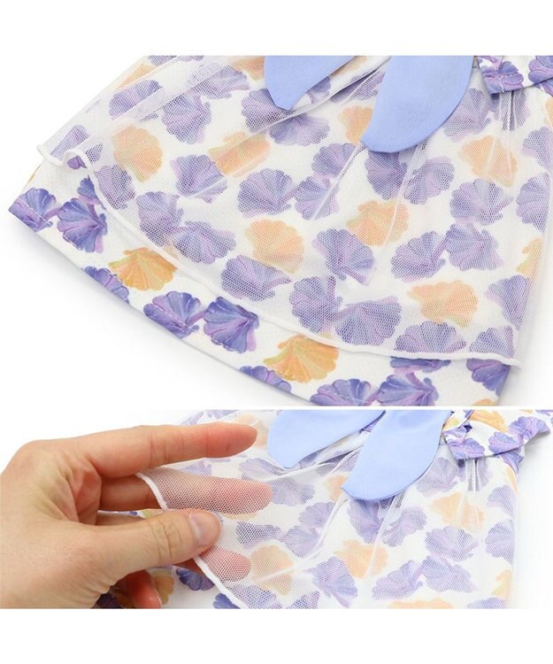 PET PARADISE ペットパラダイス エコメイド ワンピース 《貝柄 ブルー》 小型犬 ブルー