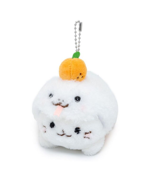 Mother garden しろたん 干支 キーホルダー 巳年《白 》 単品 白