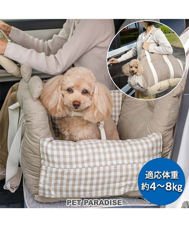PET PARADISE ペットパラダイス くまちゃん ドライブキャリー ベージュ