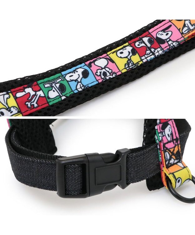 PET PARADISE スヌーピー 75周年 アクティブ ハーネス 小型犬 S 75周年柄