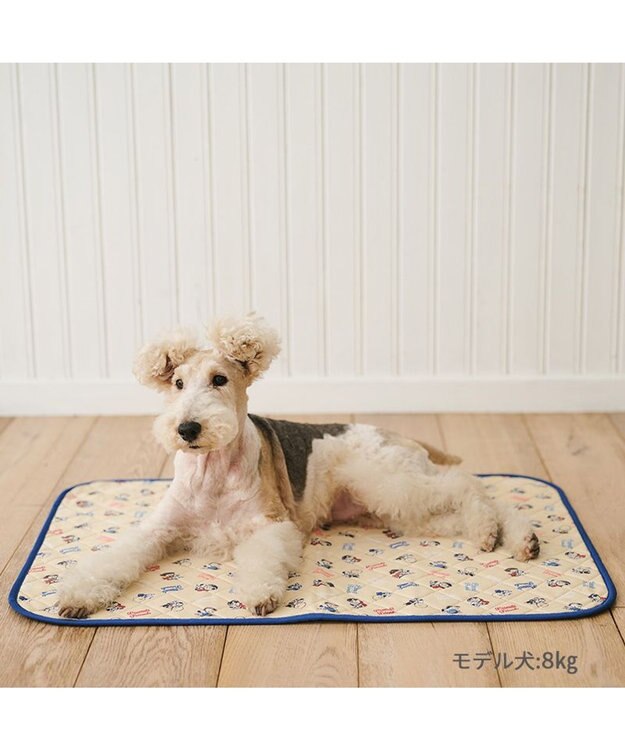 PET PARADISE スヌーピー makokoro 吸水マルチマット ネイビー