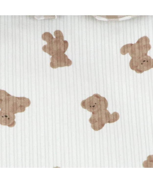 PET PARADISE ペットパラダイス ペット木製ベッド&くまちゃん柄布団 ベッド&くま柄布団セット