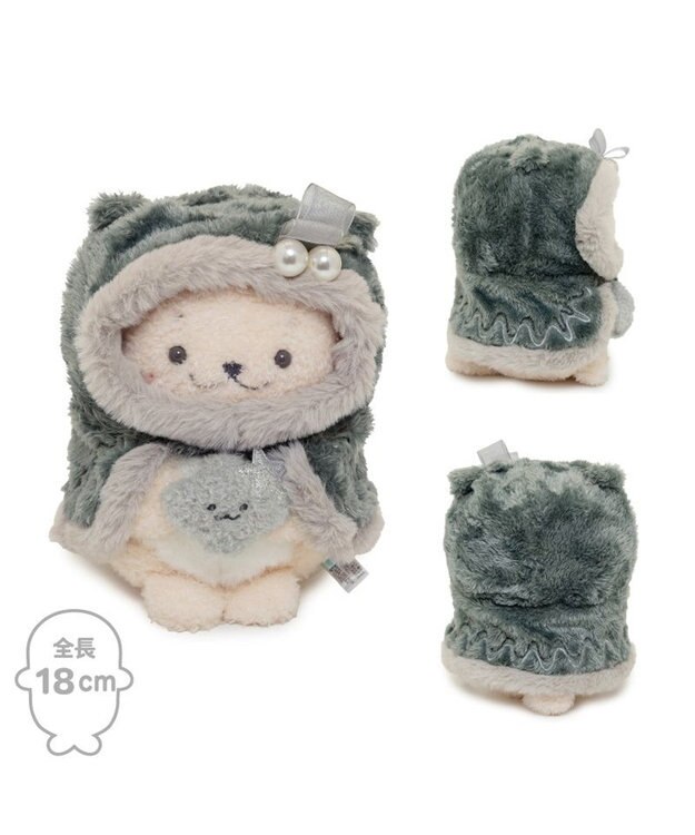 しろたん ブラックホーリー ぬいぐるみ 《らっこいぬ》 単品 / Mother