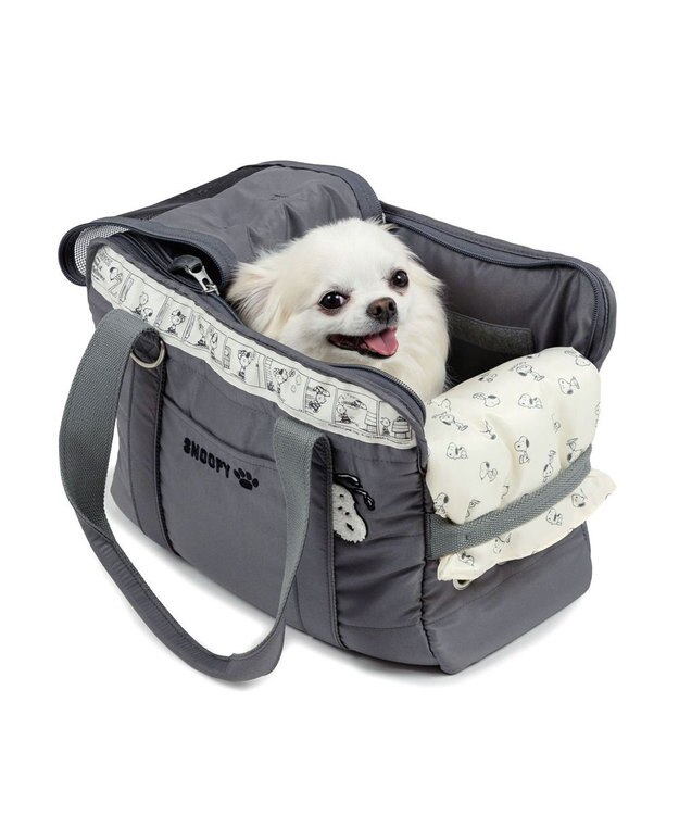 pet paradise キャリーケース 小型　スヌーピー スヌーピー キャスター付き折り畳みキャリー 小型犬 / PET