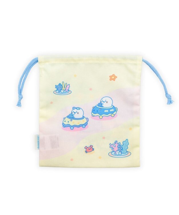 Mother garden しろたん 巾着 《ぷかぷかマリンパーク柄》 ぷかぷかマリンパーク柄