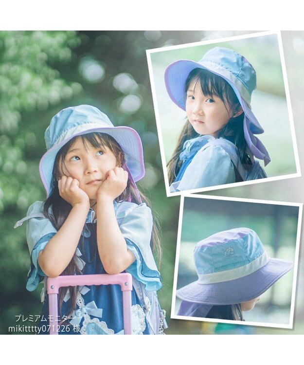 Mother garden マザーガーデン  ユニコーン アウトドアハット キッズ 紫