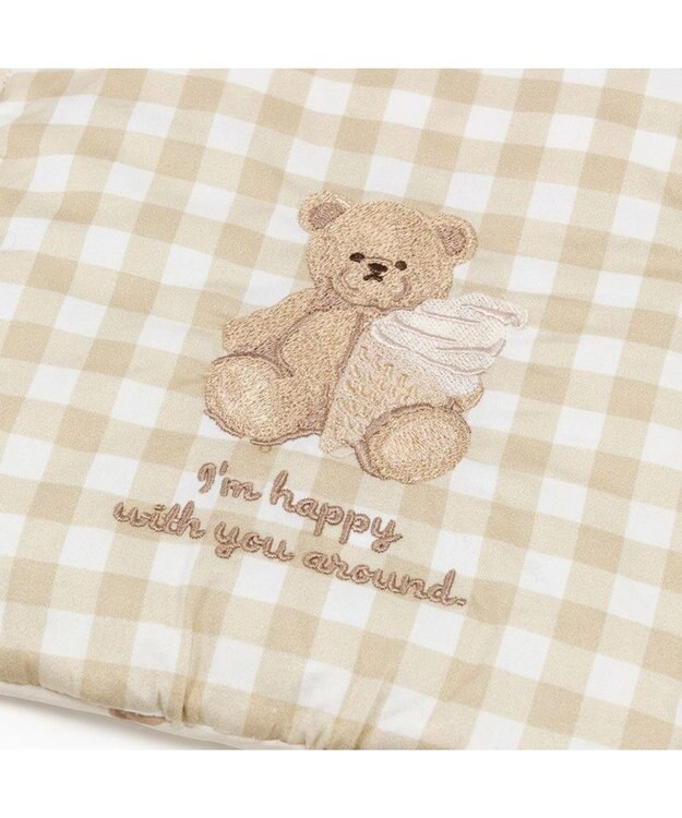 PET PARADISE ペットパラダイス くまちゃん クール ロールマット 《アイス柄》 ベージュ