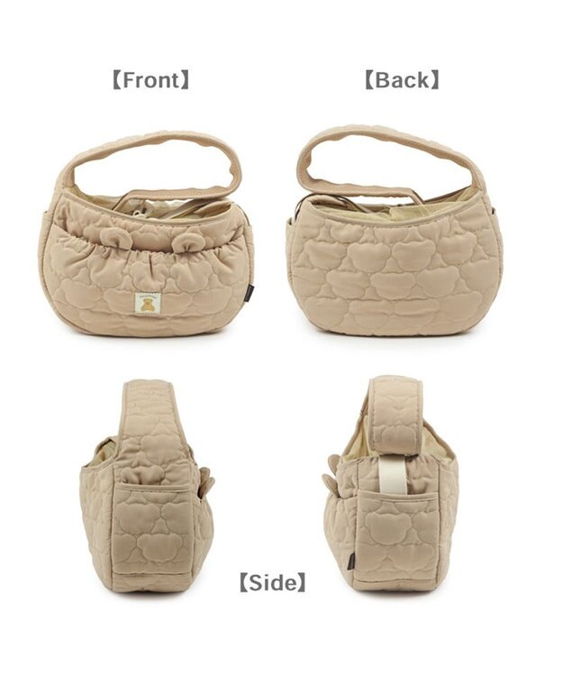 PET PARADISE ペットパラダイス くまちゃん ソフトスリング SS  超小型犬 ～約2kg ベージュ