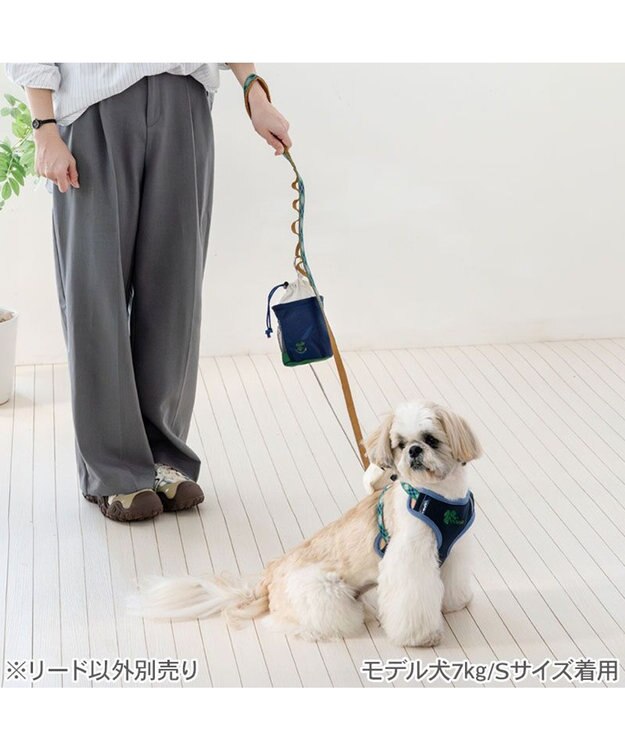 PET PARADISE ペットパラダイス チェック柄 リード ４Ｓ～３Ｓ 小型犬 グリーン