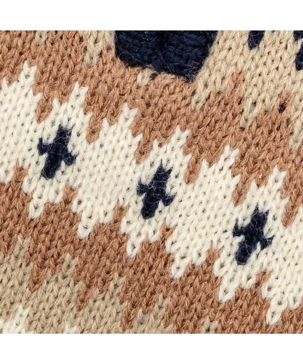 PET PARADISE ペットパラダイス ハーフジップアップ ニット 《ネイビー》 中型犬 大型犬 ネイビー