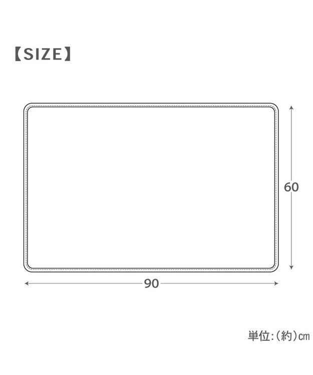 PET PARADISE リサとガスパール クールケット 《リンゴ柄》 オフホワイト