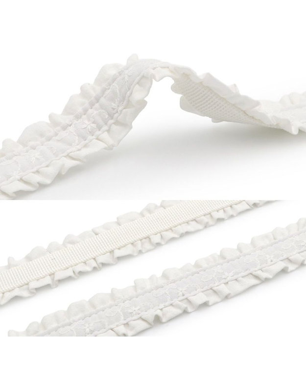 PET PARADISE ペットパラダイス レースフリル リード ４Ｓ～３Ｓ ホワイト