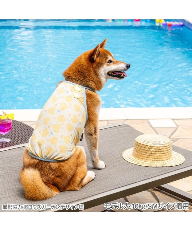 PET PARADISE ペットパラダイス タッチワンクールプラス キャミソール 《あひる》 中型犬 ライトイエロー