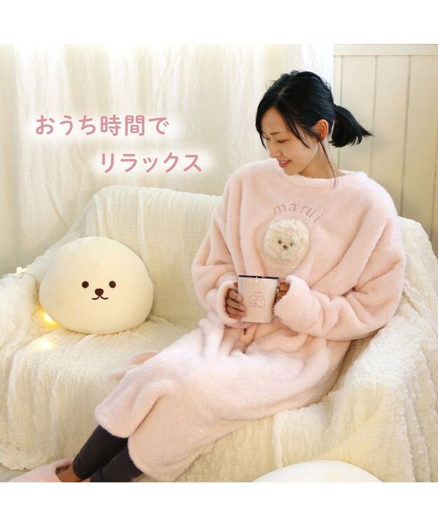 可愛いコアラのワンピースサンゴのパジャマ女性秋冬新作サゴの绒の家居服*[ 可愛いコアラのワンピースサンゴのパジャマ女性秋冬新作サゴの绒