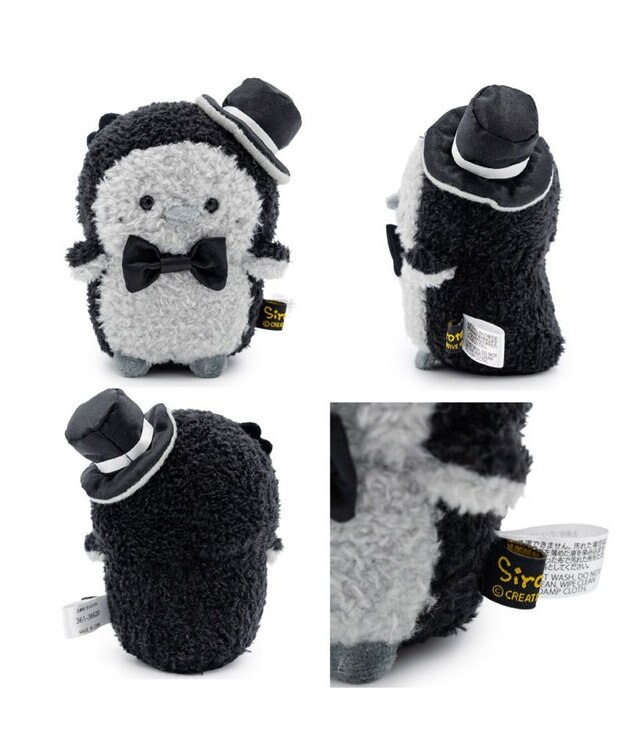 Mother garden しろたん モノクロ ぽてぽて マスコット 《らむね》 単品 らむね