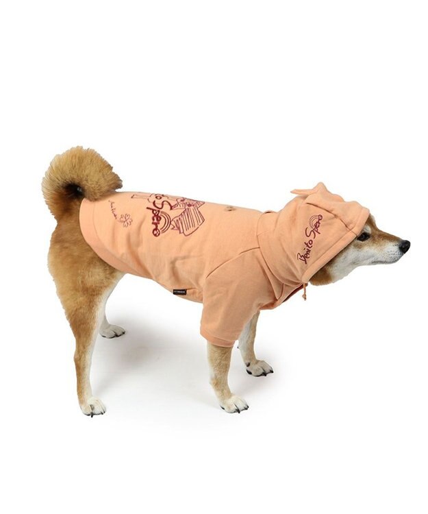 PET PARADISE ペットパラダイス Mai Kuraki ベニート パーカー 《ピンク》 中型犬 ピンク