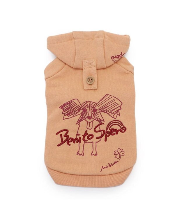 PET PARADISE ペットパラダイス Mai Kuraki ベニート パーカー 《ピンク》 中型犬 ピンク