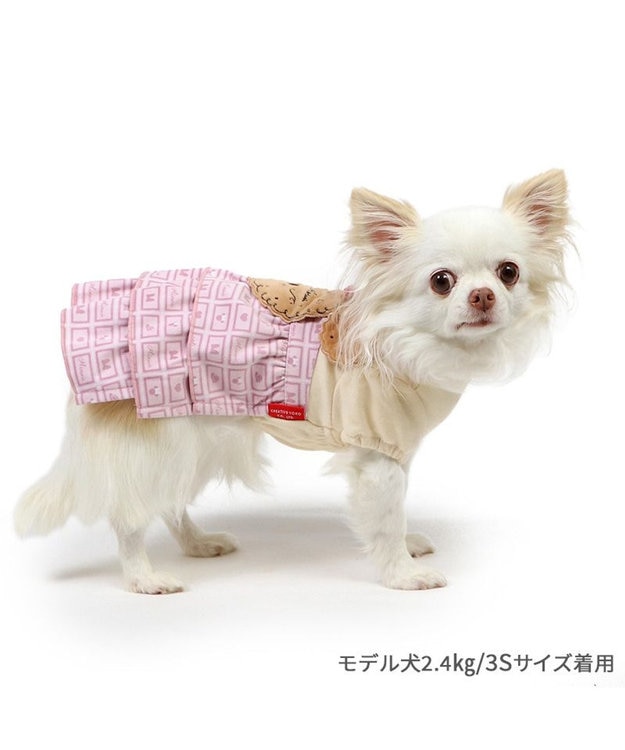 PET PARADISE ディズニー ミニーマウス ワンピース 《クッキー柄》 小型犬 ピンク