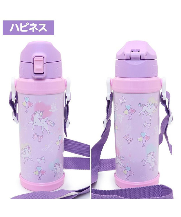 Mother garden マザーガーデン 800ml ステンレスボトル 水筒 《ユニコーン /野いちご》 ハピネス柄