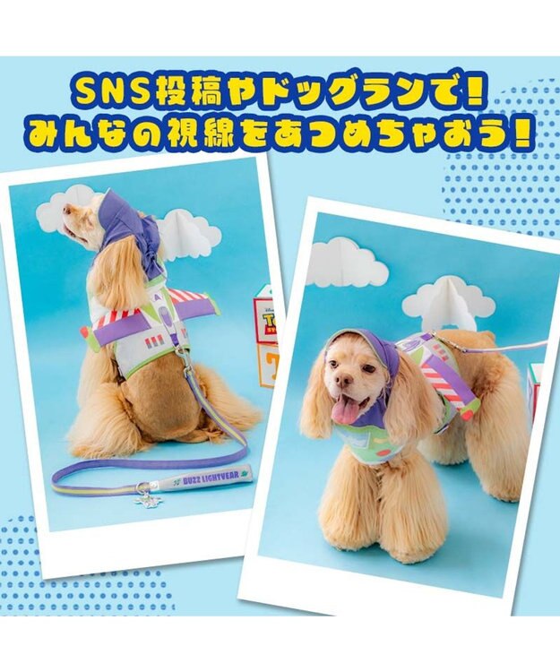 PET PARADISE ディズニー トイ・ストーリー バズ ベストハーネス ＳＭ マルチカラー