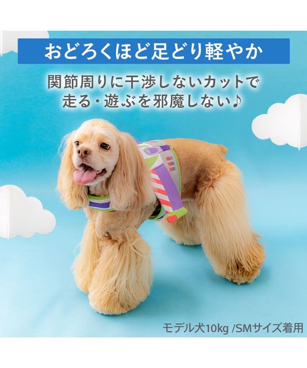 PET PARADISE ディズニー トイ・ストーリー バズ ベストハーネス ＳＭ マルチカラー