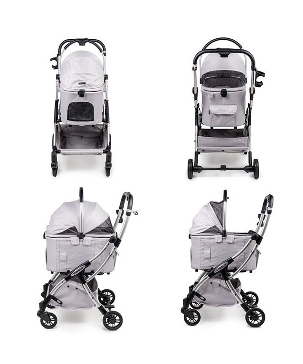 PET PARADISE ペットパラダイス スムーカネオ ３ｗａｙ 《グレー》 ライトグレー