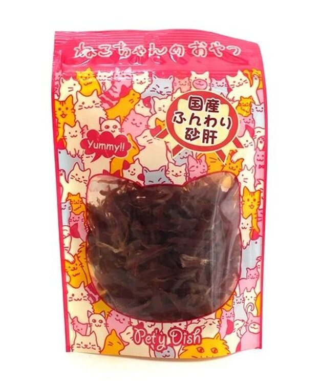 PET PARADISE ペットパラダイス 猫用 国産 猫用おやつ ふんわり砂肝猫 おやつ 30g -