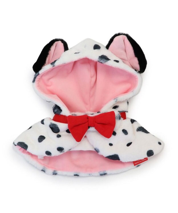 PET PARADISE ディズニー 101匹わんちゃん なりきり ケープ 小型犬 ホワイト×ブラック