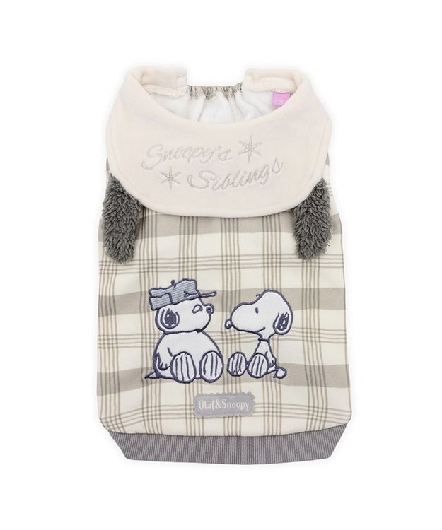 PET PARADISE スヌーピー シブリングス トレーナー 《グレー》 小型犬 グレー