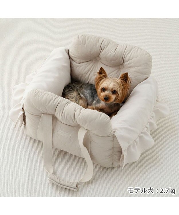 PET PARADISE ペットパラダイス キルトドライブキャリー 小型犬 ベージュ