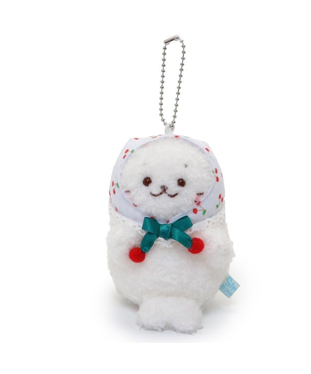 しろたん マスコットキーホルダー 《ピュアさくらんぼ