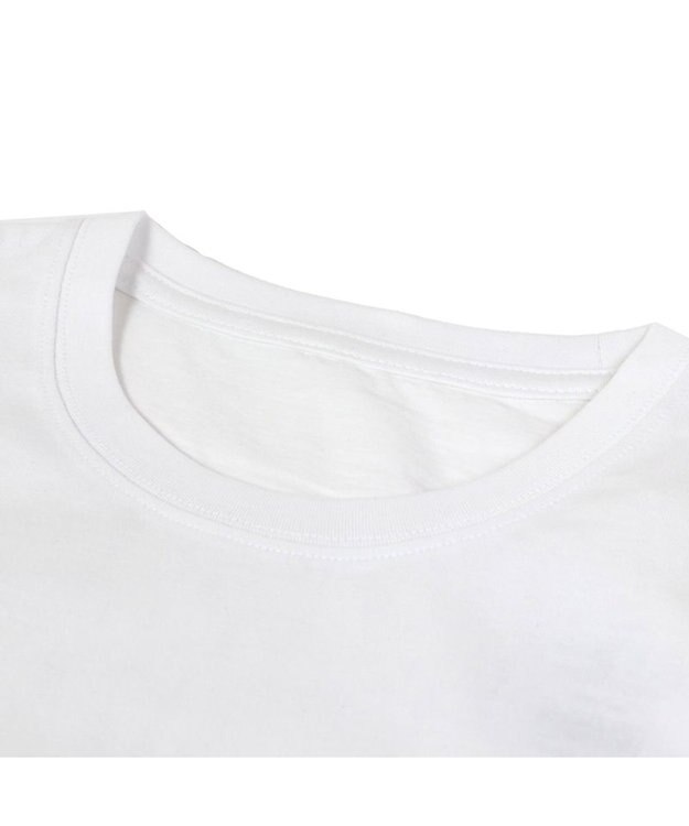 Mother garden しろたん Tシャツ 半袖  《しろたんじぇんと柄》 白色 S/M/L/XL 白~オフホワイト