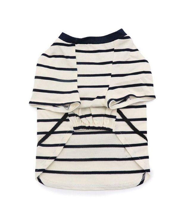 PET PARADISE Lee ナップサック付き Ｔシャツ 中型犬 大型犬 ホワイト×ブラック